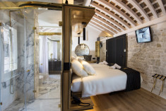 Premium room with sea view and balcony at Spirito Santo Palazzo Storico
