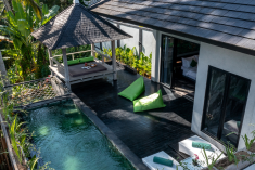 Green Villa Aventurine (Heart Chakra Villa) at Capung Asri Eco Luxury Resort  