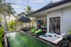 Green Villa Aventurine (Heart Chakra Villa) at Capung Asri Eco Luxury Resort  