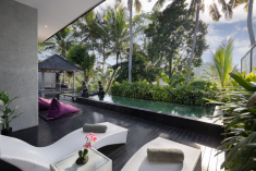 Purple Villa Amethyst (Crown Chakra) at Capung Asri Eco Luxury Resort  