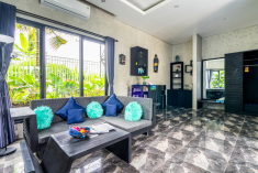 Blue Villa Sodalite (Third-Eye Chakra Villa) at Capung Asri Eco Luxury Resort  