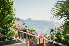 Terrace Deluxe sea view  at Grand Hotel Alassio Beach & Spa resort