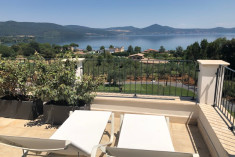 JUNIOR SUITE WITH TERRACE AND PANORAMIC VIEW at Vigna Caio Relais & Spa