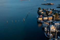 Year-Round Moorage at Salish Sea Marina at Salish Sea RV Haven +Marina