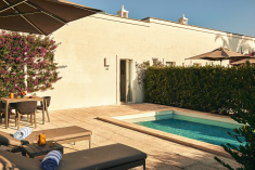 Deluxe Suite with Plunge Pool at Masseria Torre Maizza Puglia