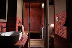 THE RED ROOM at Casa Fluò Relais