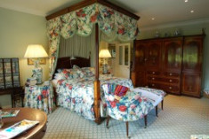 The Four Poster Room at Uplands House