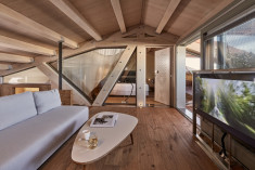 Grand Harbor Master Suite with Sea View & Balcony at Domus Renier part of the Domus Elegance Collection - a romantic address on Chania’s Old Venetian Harbour