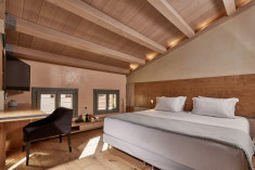 Grand Harbor Master Suite with Sea View & Balcony at Domus Renier part of the Domus Elegance Collection - a romantic address on Chania’s Old Venetian Harbour