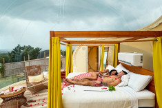 Anacaona Romantic Bubble at Madre Tierra Glamping Puerto Rico