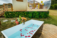 Anacaona Romantic Bubble at Madre Tierra Glamping Puerto Rico