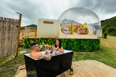 Anacaona Romantic Bubble at Madre Tierra Glamping Puerto Rico