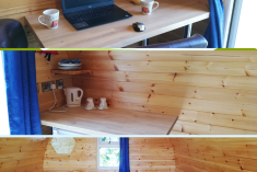 Premier Glamping Pod - number 7 or 8 at Greenway Touring and Glamping Park	