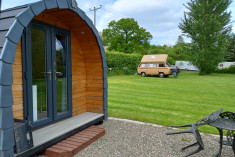 Premier Glamping Pod - number 7 or 8 at Greenway Touring and Glamping Park	