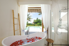 Ocean Front Villa with Pool at Zanzi Resort Private Paradise