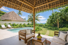 Ocean Front Villa with Pool at Zanzi Resort Private Paradise