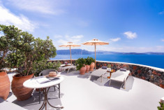 Mantzourana Cliff House with Panoramic Caldera Views at Pezoules of Oia - Boutique Hotel