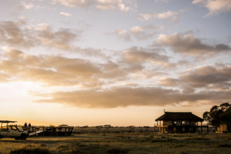 Sunset at Segera in Kenya