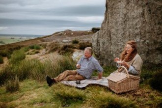 Picnic at Bothy Hut 