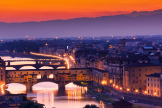 Romantic Dinner on the Ponte Vecchio