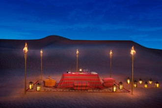 Honeymoon at Al Maha Desert Resort & Spa