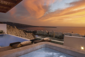 Romance & Honeymoons at Santo Pure Oia Suites & Villas