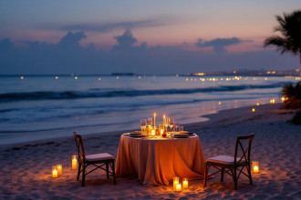Candlelit Beach Dinner