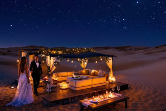 Private Desert Safari with Dinner Under the Stars