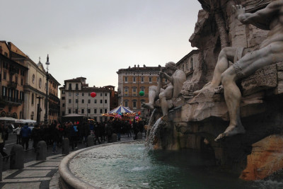 Romantic Christmas in Rome