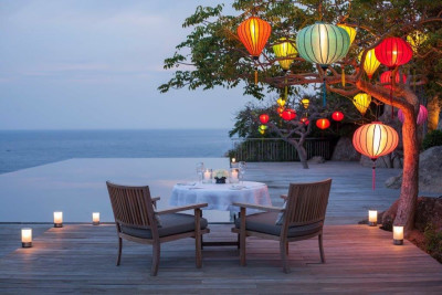Cliff Pool Dinner