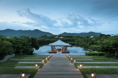 Lotus Lake dinner