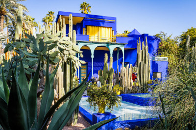The Majorelle Gardens