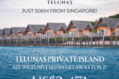 US$2,471 - 6D/5N Overwater Villa (2pax)
