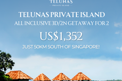 US$1,352 - 3D/2N Overwater Villa (2pax)
