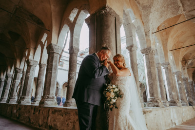 The Civil Ceremony at the Cloister of San Francesco in Sorrento