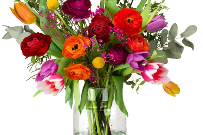 Small bouquet of fresh flowers