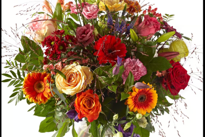 Large bouquet of fresh flowers