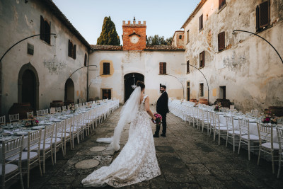 Weddings or Milestone Celebrations with Exclusive Hire of Castello del Calcione