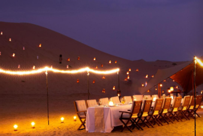 Private Desert Dinner Under the Stars