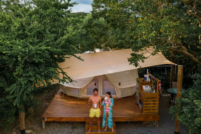 Glamping Honeymoon Under the Stars