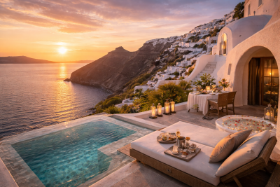 Santorini Cave Hotel Romance & Celebration Escape