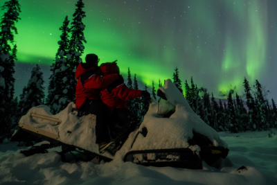 Northern Lights Honeymoon in Yukon