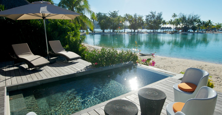 Le Meridien Bora Bora Pool Beach Villa The Romantic Tourist