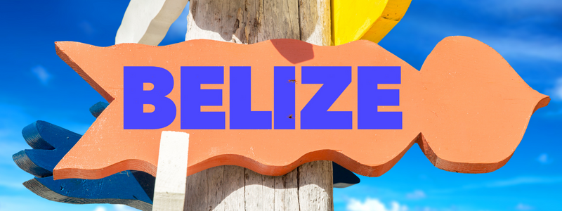 Belize sign