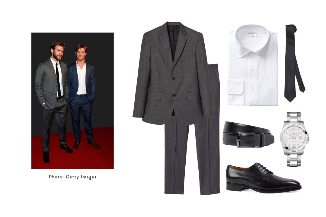 LIAM HEMSWORTH’S RED CARPET SUIT STYLE