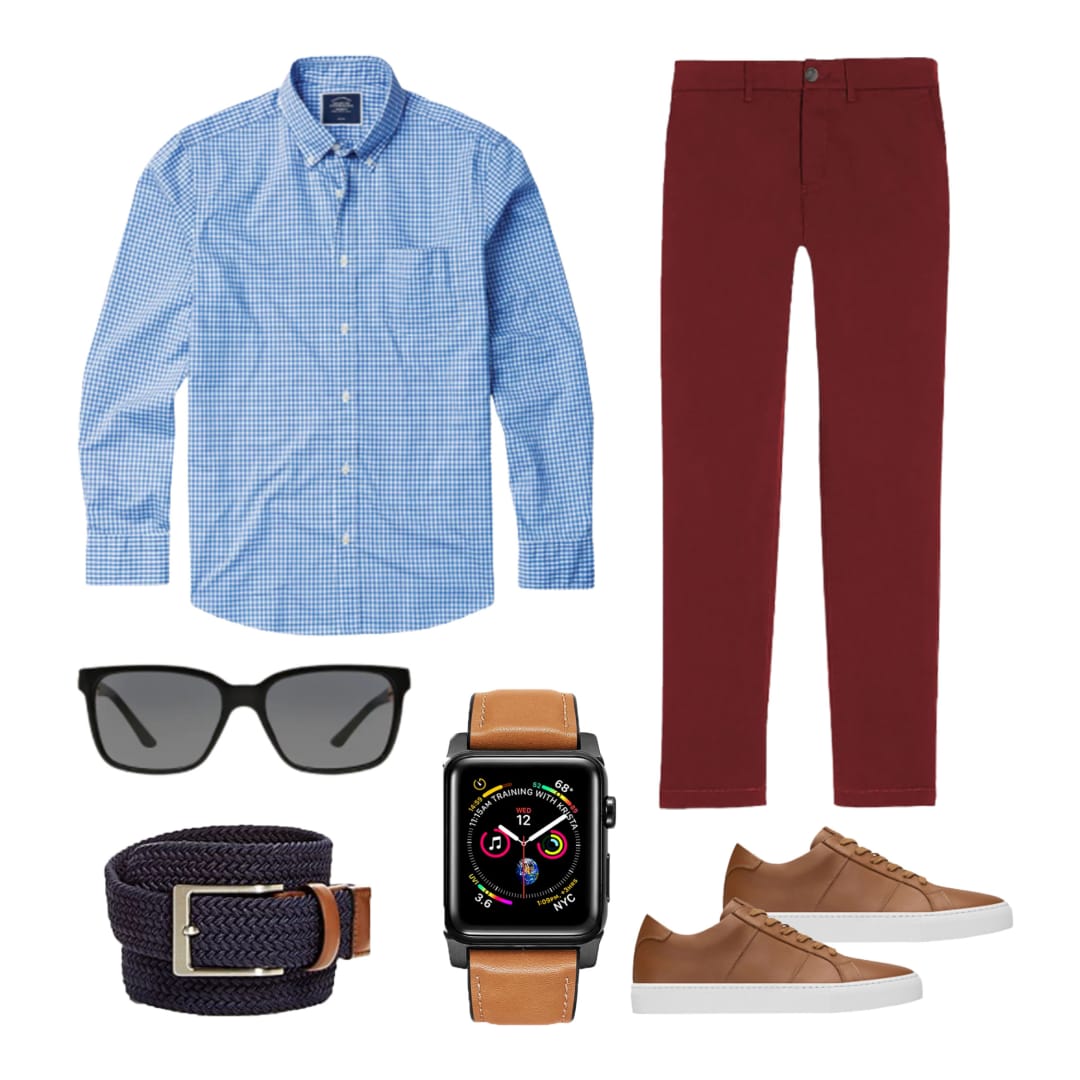 2021 FOURTH OF JULY OUTFIT: RED, GINGHAM & BLUE