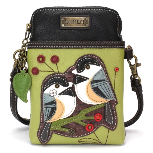 Chala Cell Phone Crossbody Bag, Owl A (827OLA5)