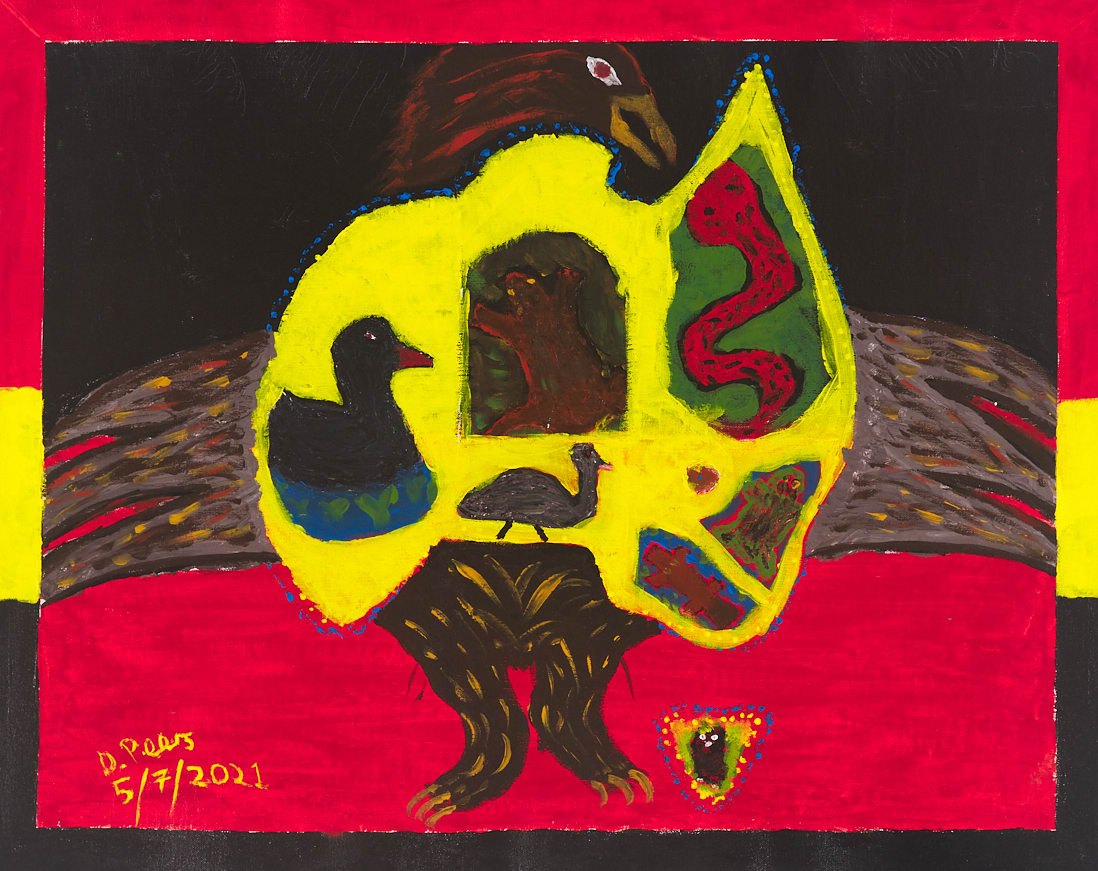 Bunjil Watching Over – The Torch Bunjil Watching Over – The Torch