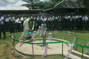 The Water Project: Mukumu Girls School Well - 