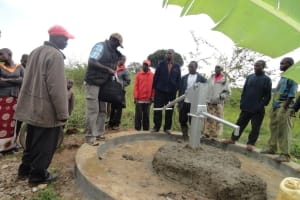 The Water Project: Lukhuna Borehole Rehab - 